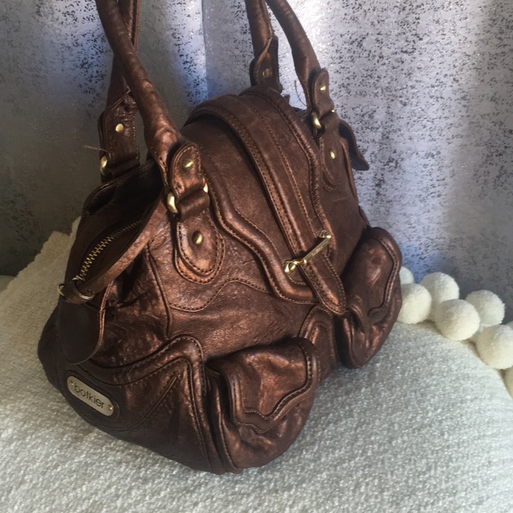 Shoulder Bronze Leather Bag 💕💕💕